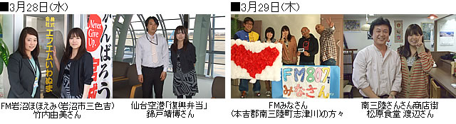Hope for MIYAGI 中継リポート報告